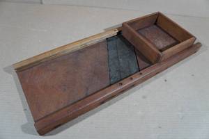 lot 111 image: Antique Sauerkraut Slicer