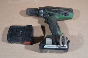 lot 131 image: Hitachi 18V Hammer Drill