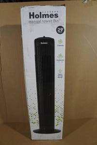 lot 185 image: Holmes 29 Manual Tower Fan