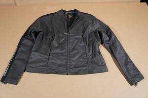 lot 242 image: Harley Davidson Womens Motorcycle Jacket -Medium