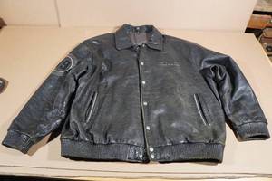 lot 255 image: Leather Jacket - 5XL