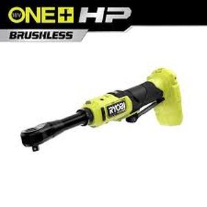 lot 18 image: RYOBI ONE HP 18V Brushless Cordless 38 in. Extended Reach Ratchet (Tool Only)    Customer Returns See Pictures