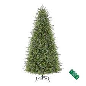 lot 39 image: Home Decorators Collection 9 ft. Pre-Lit LED Grand Duchess Twinkling Balsam Fir Artificial Christmas Tree  Customer Returns See Pictures