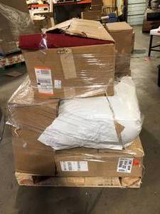lot 35 image: Pallet of Assorted Outdoor Cushions Various Models and Conditions  Customer Returns See Pictures