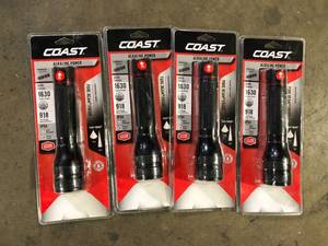 lot 10 image: Lot of Coast G450 1630 Lumens Alkaline LED Handheld Flashlight    Customer Returns See Pictures