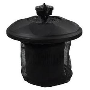 lot 27 image: TOTALPOND 400-GPH Floating Fountain with White Lights 21   Customer Returns See Pictures