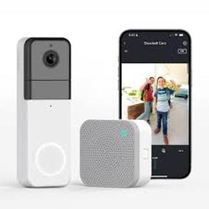 lot 40 image: Wyze Wireless Video Doorbell Camera Pro Customer Returns See Pictures