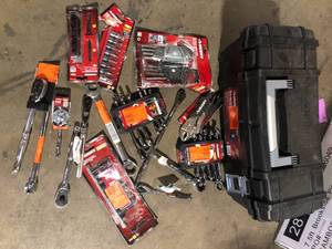 lot 23 image: Lot of Assorted Hand Tools and Hardware Various Models and Conditions Customer Returns See Pictures