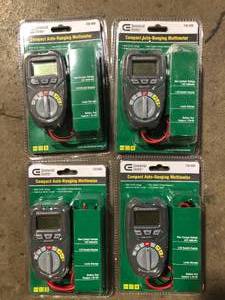 lot 41 image: Lot of Commercial Electric Compact Auto-Ranging Multimeter Customer Returns See Pictures