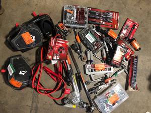 lot 45 image: Lot of Assorted Tools and Hardware Various Models and Conditions  Customer Returns See Pictures