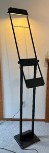 lot 13 image: Modern Adjustable Height Lamp