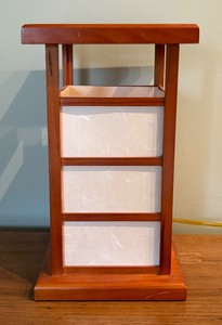 lot 72 image: Beautiful Burman Table Lamp