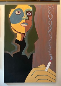lot 21 image: Original Painting on Canvas by Greene Dove