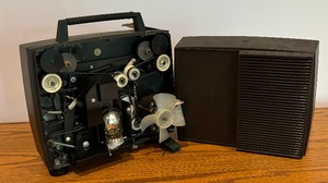 lot 108 image: Vintage Gaf Dual 8 mm Film Projector