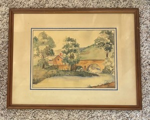 lot 141 image: Original Scenic Artwork by Felix Dhainin