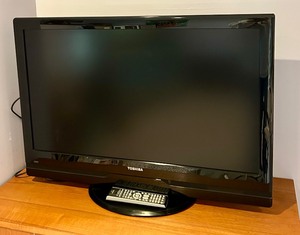 lot 61 image: Toshiba Television with Remote and Amazon Streaming with Remote