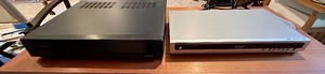 lot 67 image: Sharp VHS and Samsung DVD Player