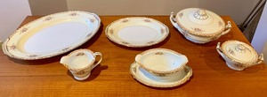 lot 120A image: Vintage Noritake China Serving Pieces from Occupied Japan