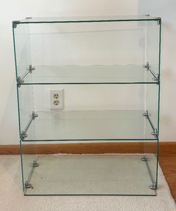 lot 160 image: Gorgeous Glass Shelf