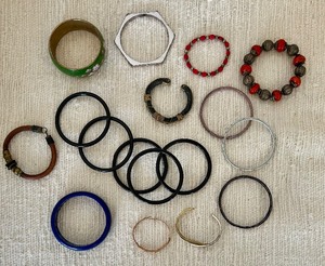 lot 223 image: Variety of Bracelets in Various Colors