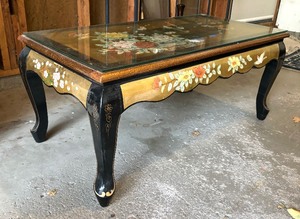lot 29A image: Vintage Asian Inspired Coffee Table