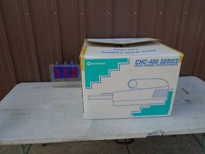 lot 110 image: Multi color thermal printer for mug or t-shirts. Looks virtually new. As shown.