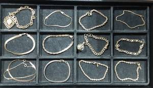 Lot Of Gold Tone Bracelets