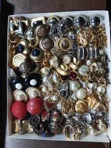 47 Pair Of Clip Earrings