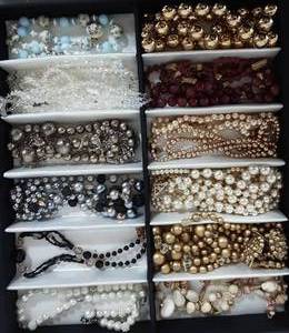 16-Vintage Necklaces (Some Glass)