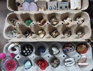 30 Pair Of Pierced Earrings