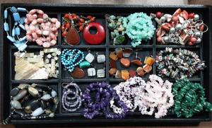 Polished Rock Beaded Jewelry