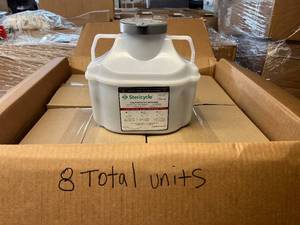 MSRP $600  8 NEW Stericycle 1-Gallon CsRx Service Container for Controlled Substance Wastage