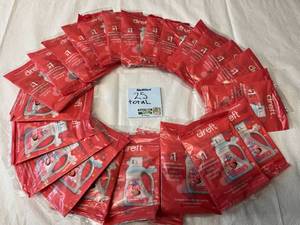 Lot of 25 NEW 1 Laundry Load Sample Packs Of Dreft Baby Detergent with Money-Saving Coupons Inside Pediatrician Recommended