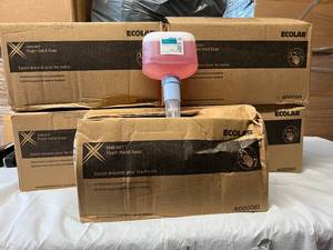 MSRP $600  5 Cases (6 each per case) NEW Ecolab 600061 750mL Endure Foam Hand Soap Exp 1224