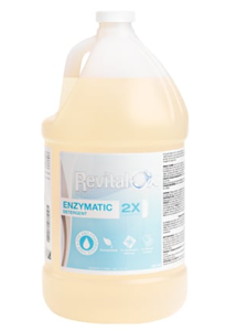 MSRP $220  1 NEW&nbsp4 Liter Concentrate&nbspEnzymatic Instrument Detergent Revital-Ox Liquid&nbsp2X&nbspConcentrate Container Floral Scent- Expiration 525 -Breaks down heavy and dried-on soils