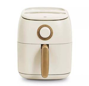 lot 311 image: NEW Dash Ceramic Tasti-Crisp Express Air Fryer 2.6QT - Cream