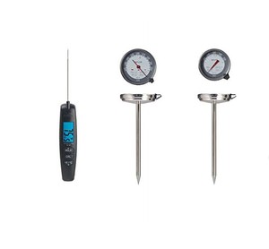 lot 321 image: Taylor Precision Products Thermometer 3Pc Set Includes 1 Super Fast Digital Thermometer and 2 Leave-in Oven-Safe Analog Meat Thermometers, Multicolor (5274076)