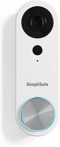 lot 322 image: SimpliSafe Doorbell,1080p - Compatible with SimpliSafe Home Security System -