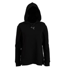 lot 327 image: NEW Puma Womens HER Pullover Hoodie - Black - Large