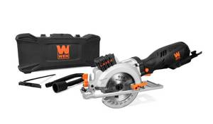 lot 99 image: WEN 3625 5-Amp 4-12-Inch Beveling Compact Circular Saw with Laser and Carrying Case