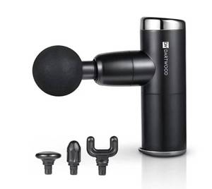lot 933 image: Dartwood Deep Tissue Mini Massage Gun - Quiet and Portable Handheld Massager for Treating Muscle Soreness, Back Pain and Body Ache