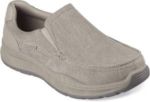 lot 349 image: NEW Skechers Mens, Relaxed Fit Memory Foam Cohagen - Taupe Sneaker Size 9