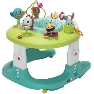 lot 123 image: NEW Tiny Love 4-in-1 Here I Grow Mobile Activity Center, Baby Walkers with Interactive Toys and Developmental Activities, Meadow Days