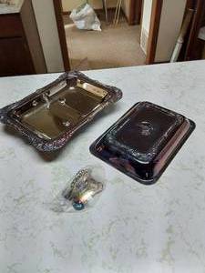 1960s Silverplate Serving Tray