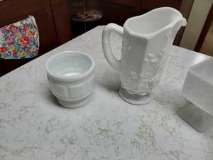 Milk Glass Collection