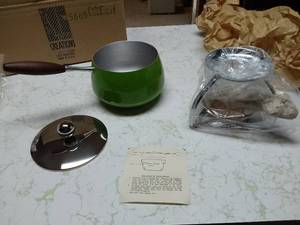 Vintage Fondue Pot