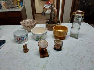 Vintage Planters and misc.