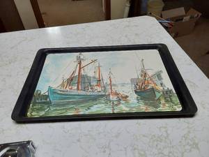 Serving Tray and dishes