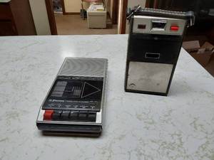 1980s Cassette players and cassettes