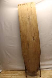 lot 23 image: Vintage Wooden Ironing Board